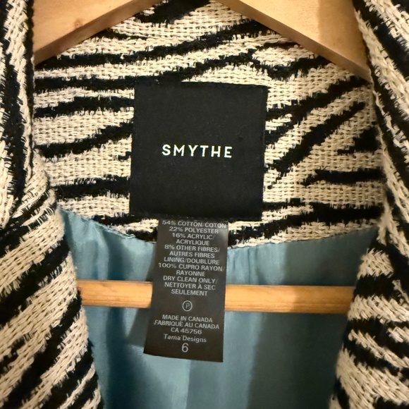 SMYTHE ZEBRA PRINT JACKET - Picture 3 of 3